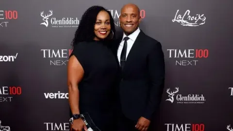 Powerful storm nearly blows massive village gate onto passing motorcyclist - 4