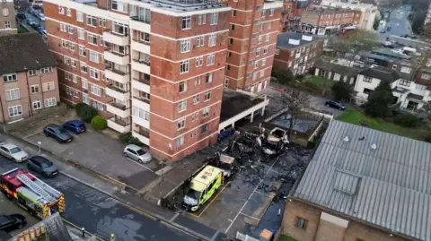 Suspected arson attack on Jewish ambulances in London labelled 'antisemitic' - 1