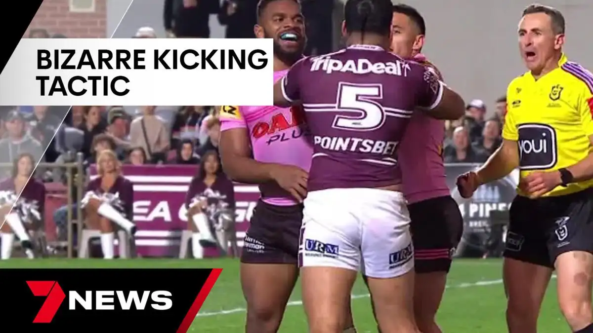 Manly pulls off epic long-range try - 1