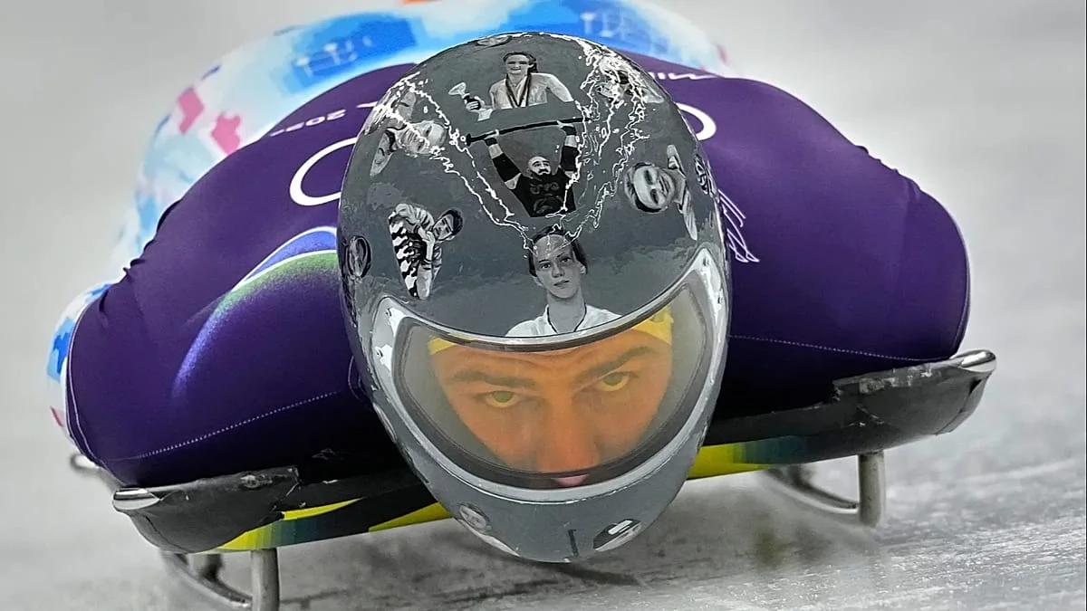 IOC bans Ukrainian skeleton racer over helmet - 3