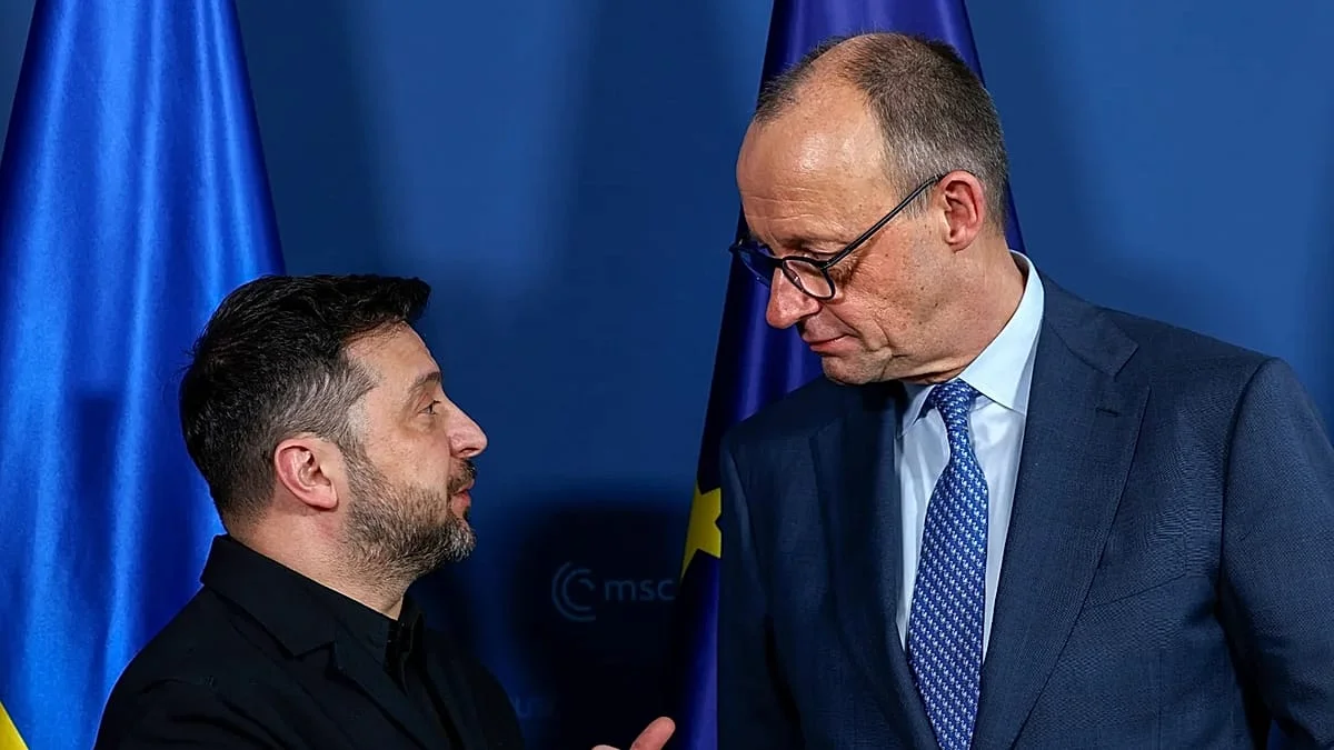 Munich Security Conference live: Zelenskyy questions whether European leaders ready for war; UK to send warships to north Atlantic - 1