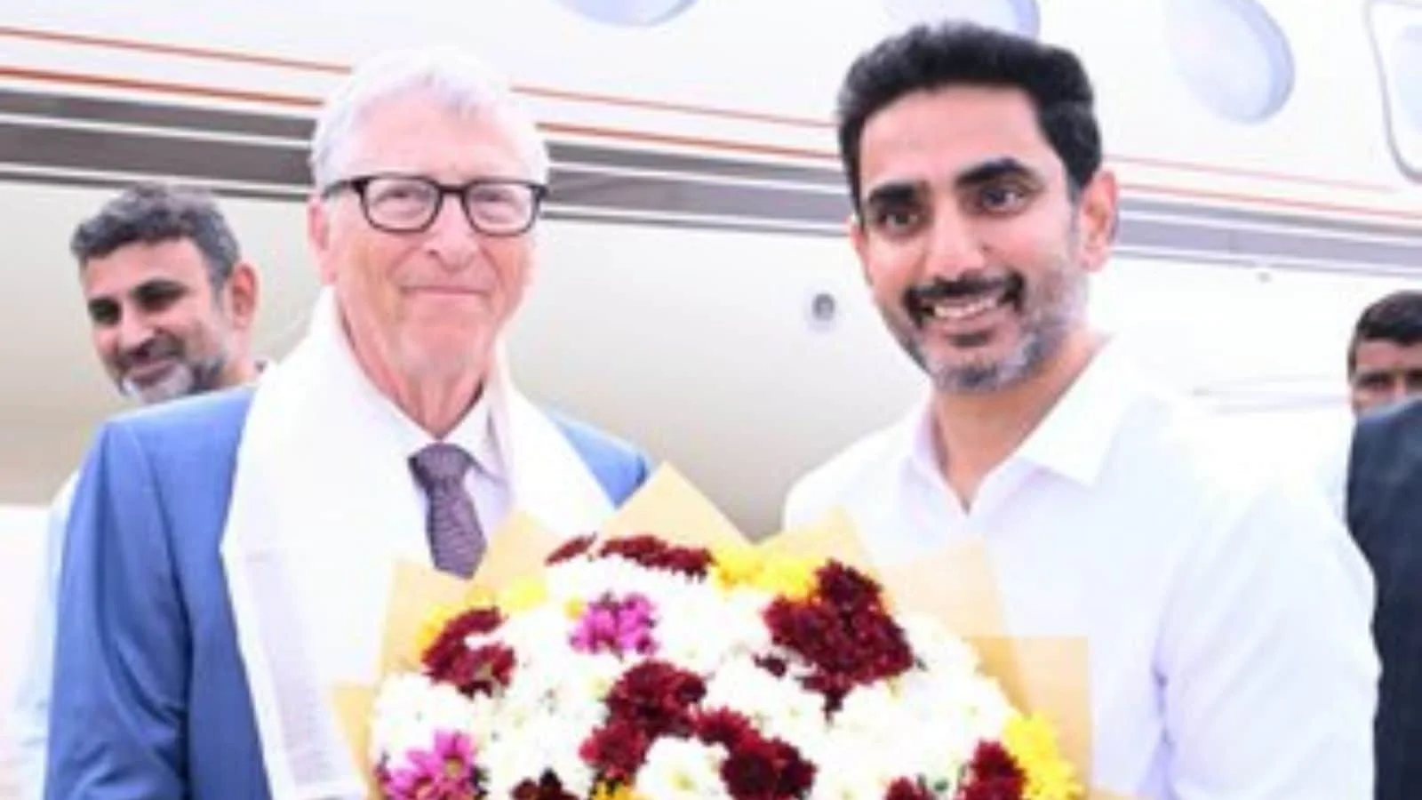 Bill Gates Pats AP Govt's RTGS Services - 1