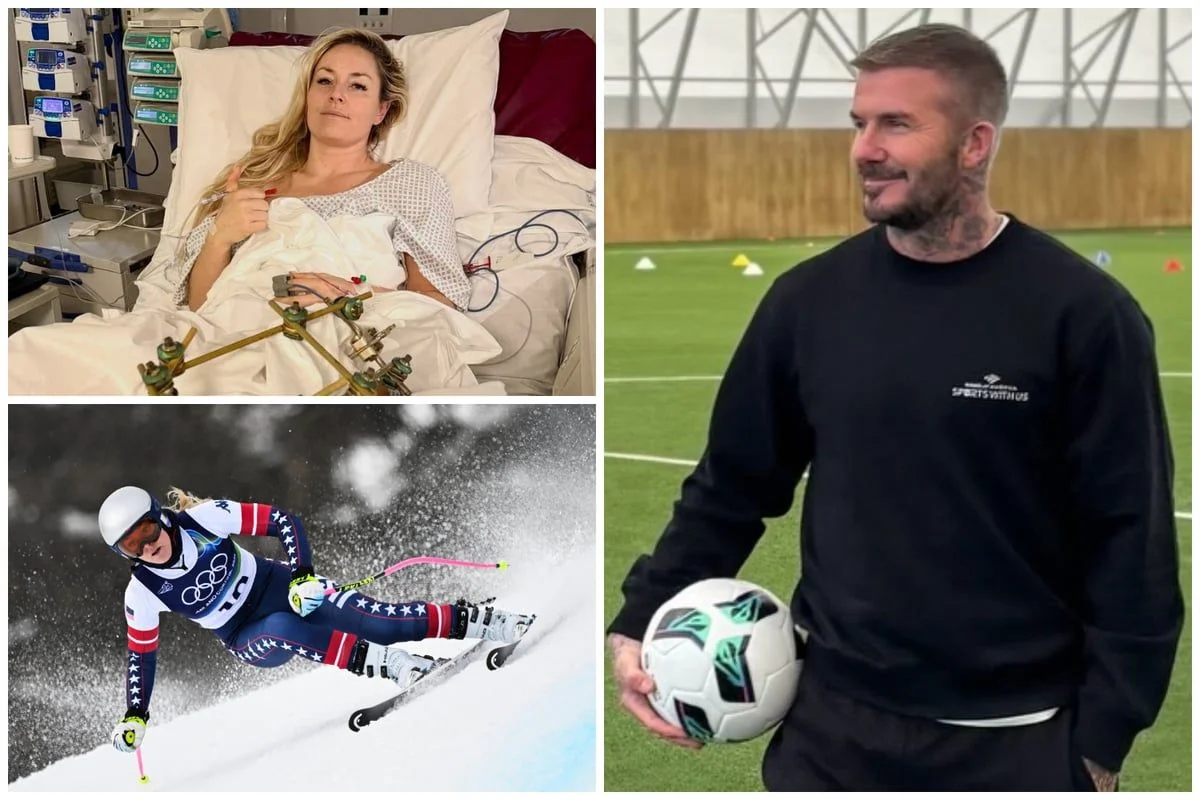 David Beckham leaves message of support for US skier Lindsey Vonn - 2