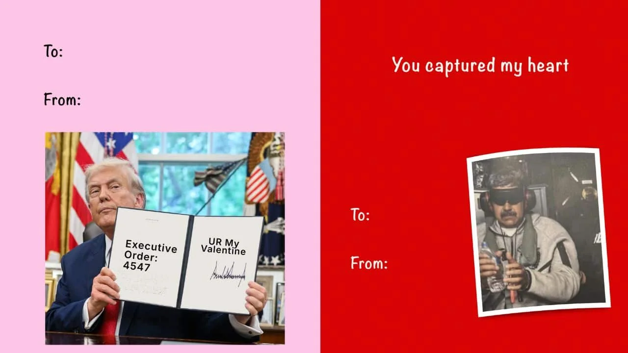 'Pathetic' or 'Bold': White House Valentine's post on Maduro capture and Greenland sparks global backlash - 1