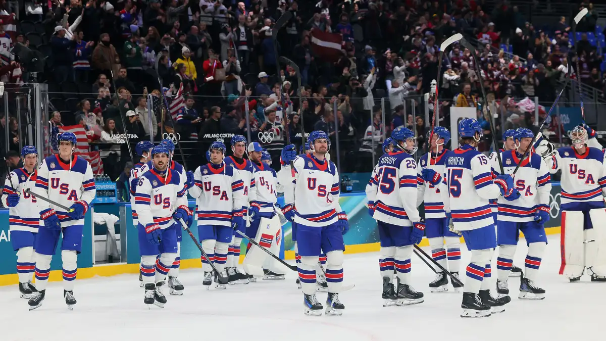 USA men open Olympic hockey with dominated 5-1 win over Latvia - 2