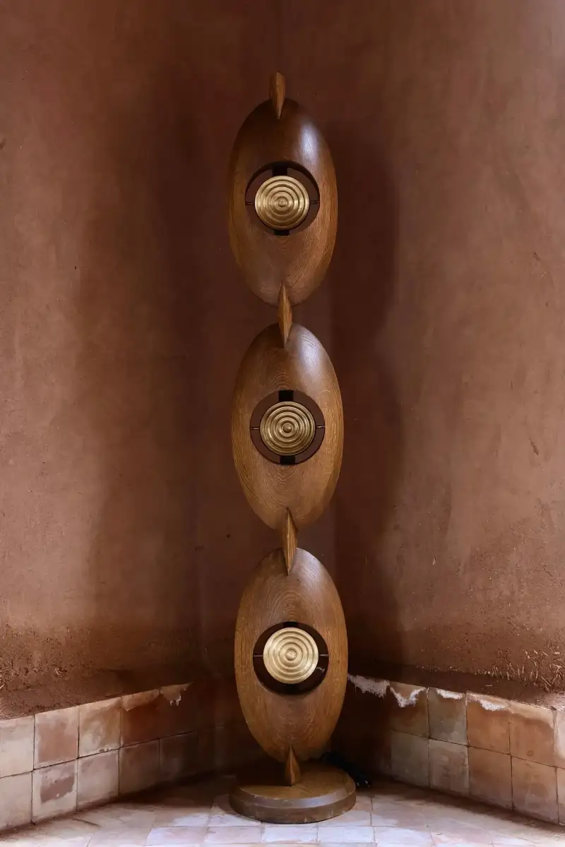 Salù Iwadi Studio's Gèlèdé Lamp Collection shapes light through lineage and form - 4