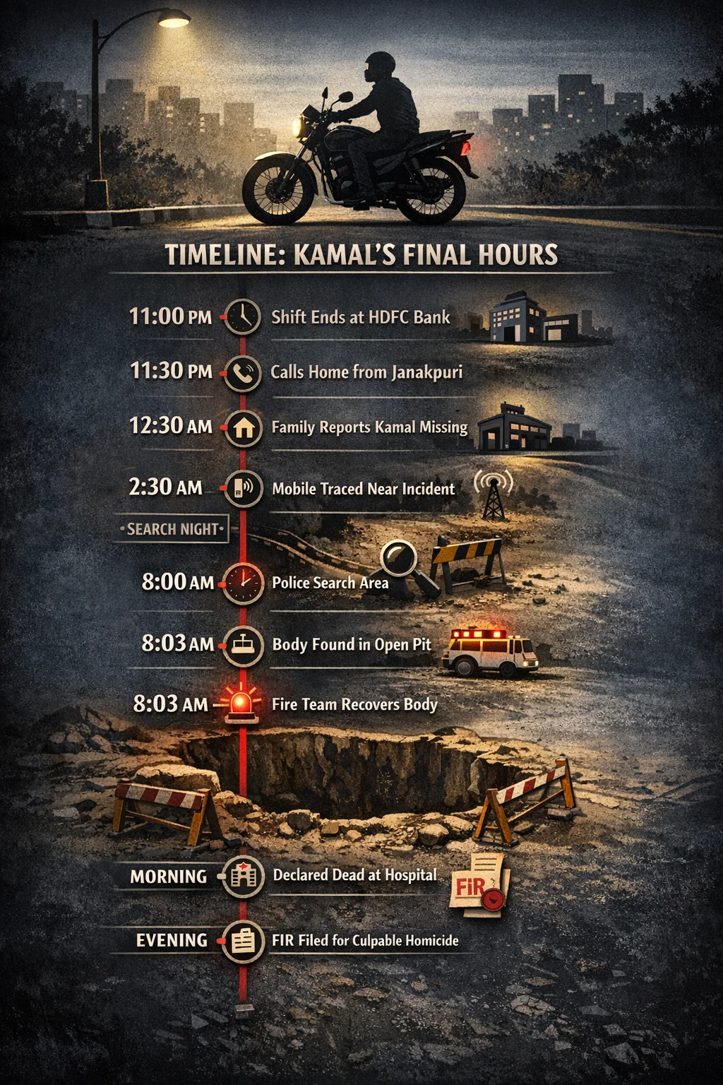 Delhi Police detains sub-contractor in biker death case - 3