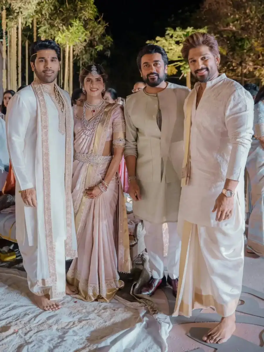 Allu Sirish marries Nayanika Reddy in star-studded Hyderabad wedding; CM Revanth Reddy attends - 2