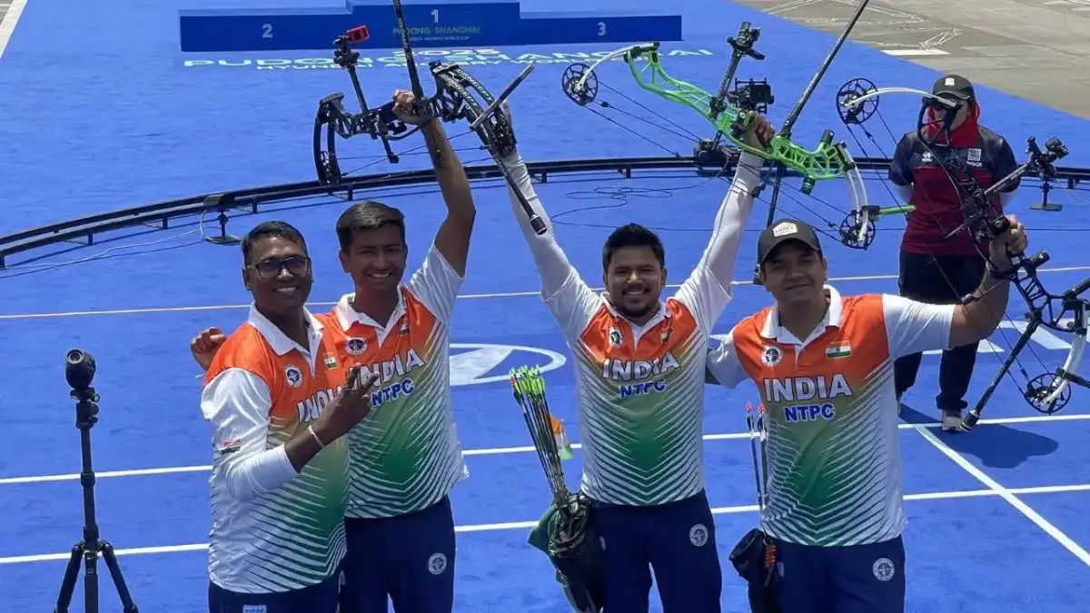 Archery World Cup: India compound mixed team makes it to bronze medal match - 4