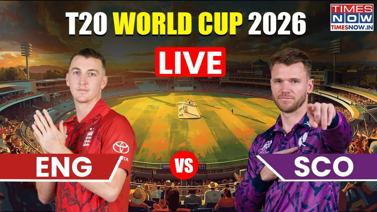 England v Scotland: T20 World Cup cricket updates – live - 4