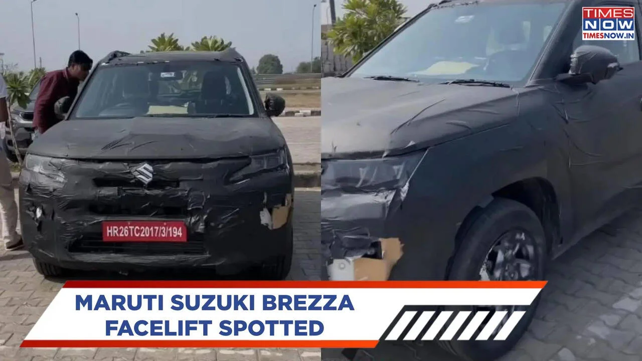 Maruti Brezza facelift leak: New 6-speed gearbox, turbo engine and bigger screen likely - 4