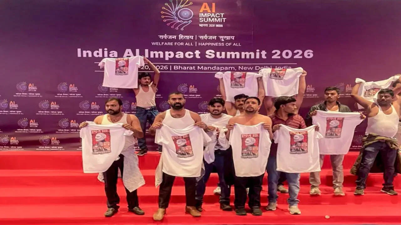 Congress Shirtless Protest Fallout Live Updates: BJP Stages nationwide counter protests over AI summit act - 1