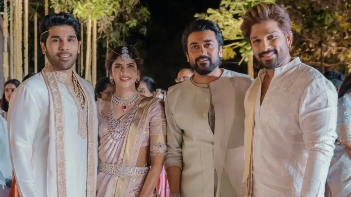 Allu Sirish marries Nayanika Reddy in star-studded Hyderabad wedding; CM Revanth Reddy attends - 3