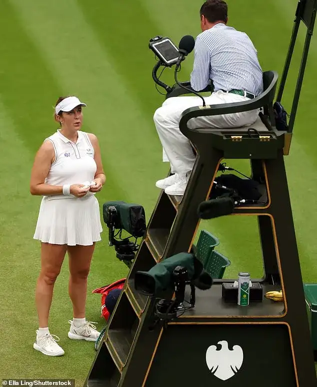 VAR comes to Wimbledon! Video technology arrives in SW19 one year after officiating blunder which saw tennis star claim her match was 'STOLEN' from her - 2