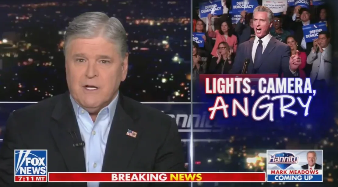 He KNOWS He's Toast: Gavin Newsom Flips OUT on Sean Hannity in Curse-Filled Post About His Racist Gaffe - 2