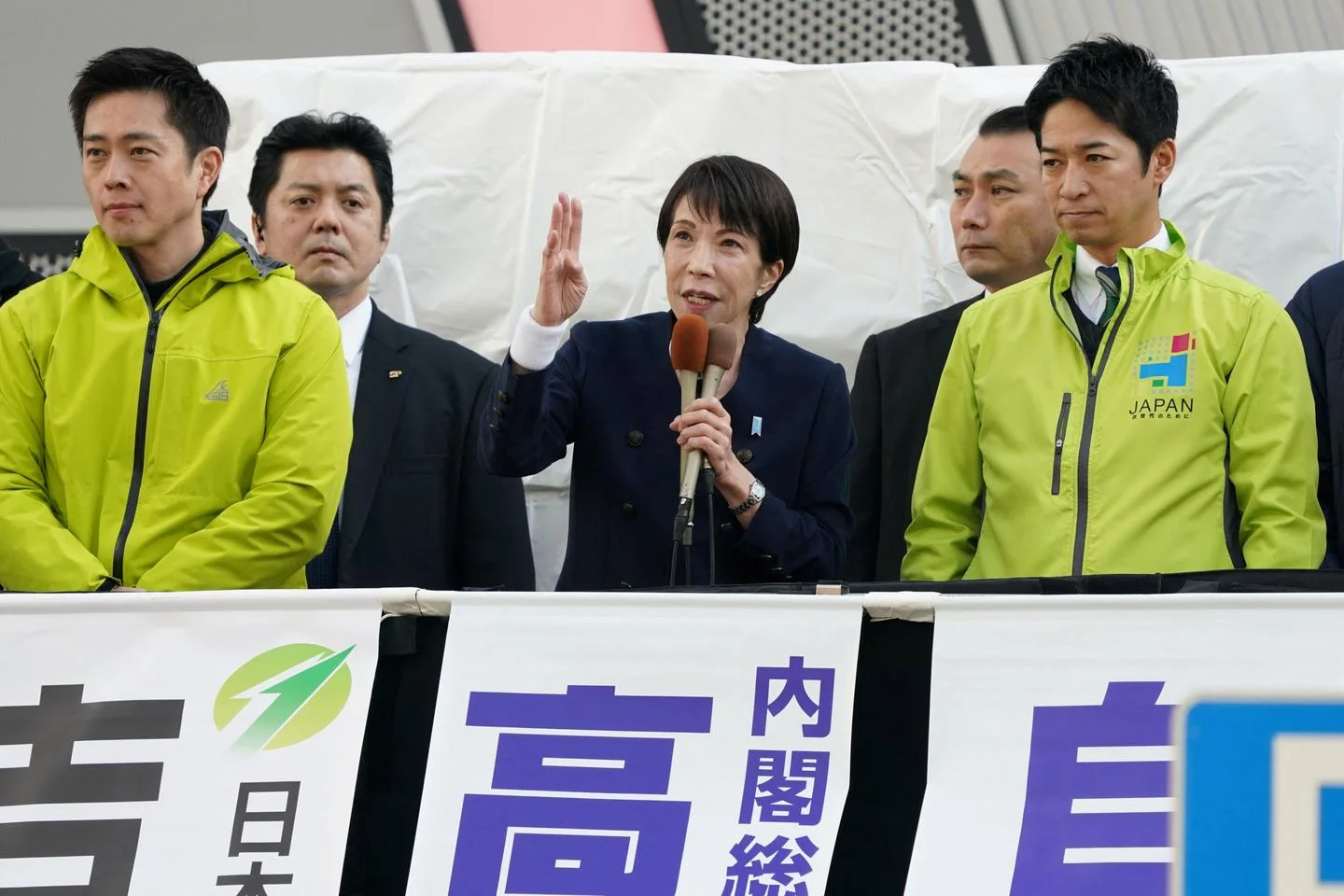 Japan's governing party projected to win snap election majority - 3