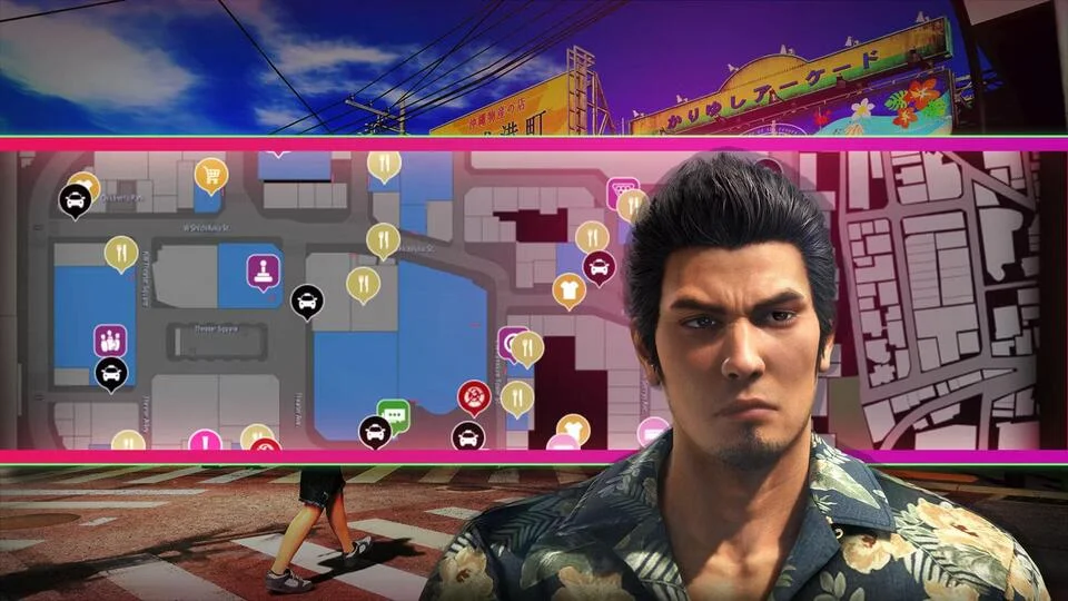 Yakuza Kiwami 3 interactive maps - 1