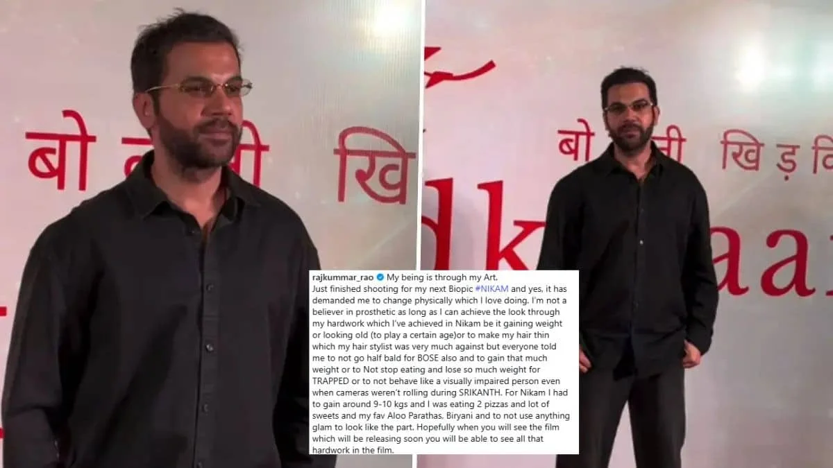 Rajkummar Rao breaks silence on 'worrisome transformation', reveals real reason for his 10 kg gain, hair patches: 'I'm not a believer in...' - 3