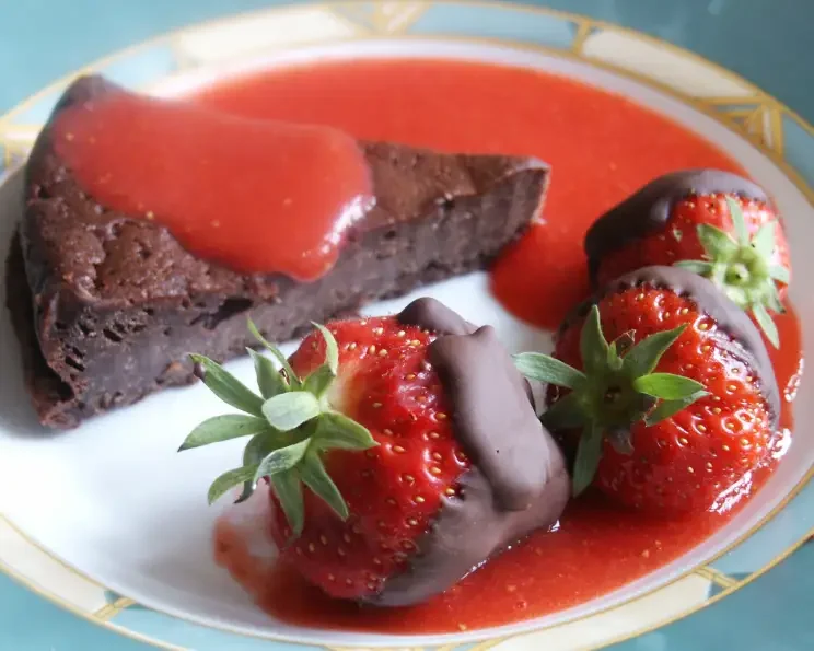 Frozen Chocolate Mousse Cake - 1