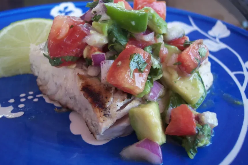Mahi-Mahi With Salsa - 1