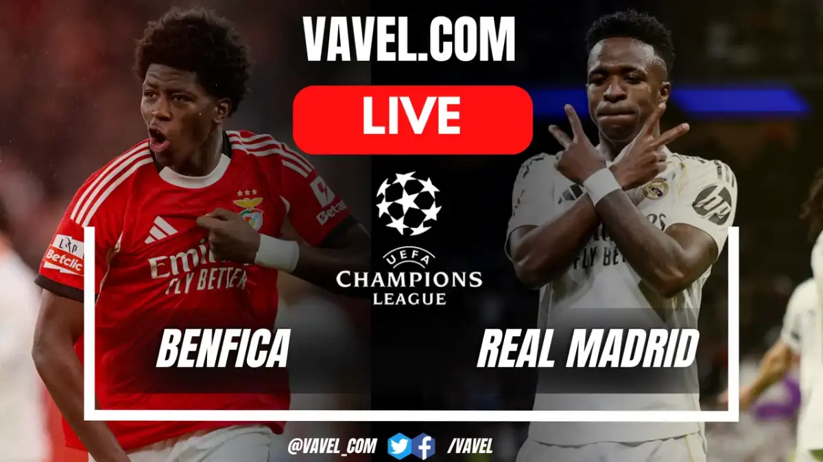 Benfica vs Real Madrid LIVE: Champions League latest score, match stream, goal updates and fan reaction - 4