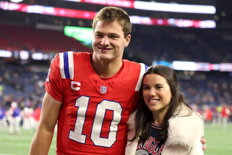Inside NFL's Drake Maye and Ann Michael Maye's Adorable Love Story - 1