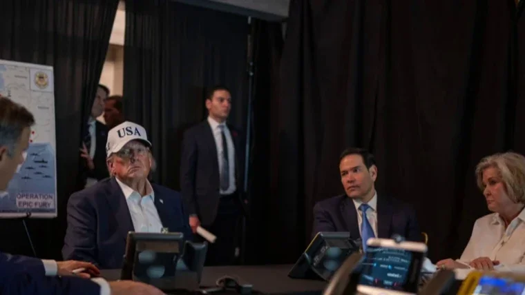 Inside War-a-Lago, Makeshift Palm Beach Situation Room... - 2