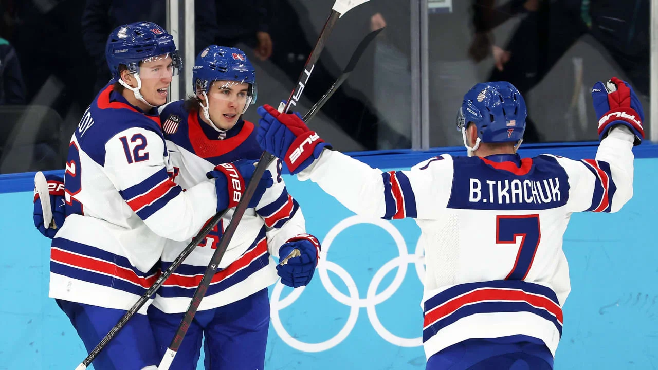Team USA sets up blockbuster gold medal showdown against Canada with 6-2 win over Slovakia in Olympic semis - 2