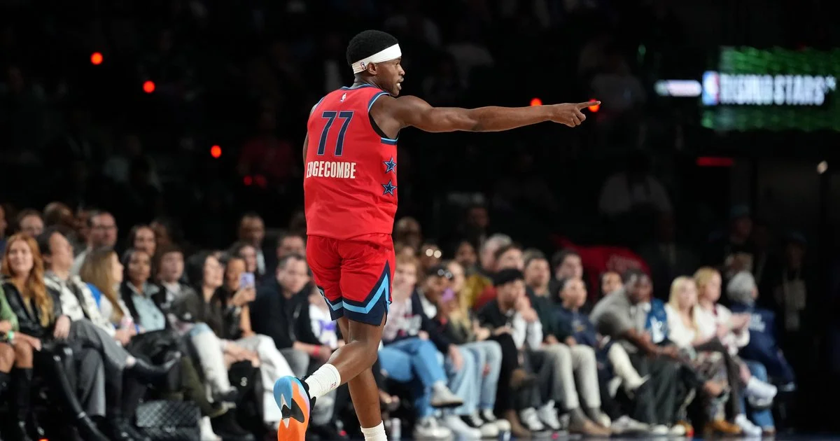76ers' Edgecombe named MVP in Rising Stars win - 2