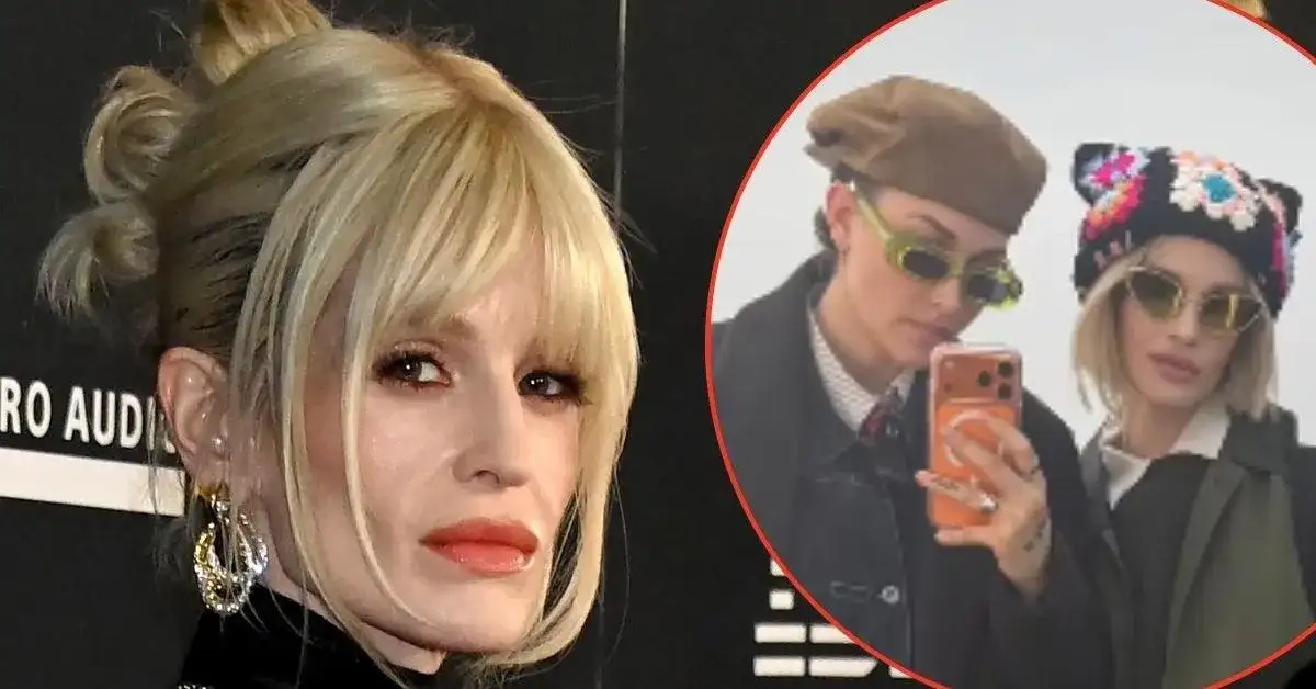 Kelly Osbourne shares photos of new hairdresser partner Kiinicki after being seen 'all over each other' following her split from fiancé Sid Wilson - 3