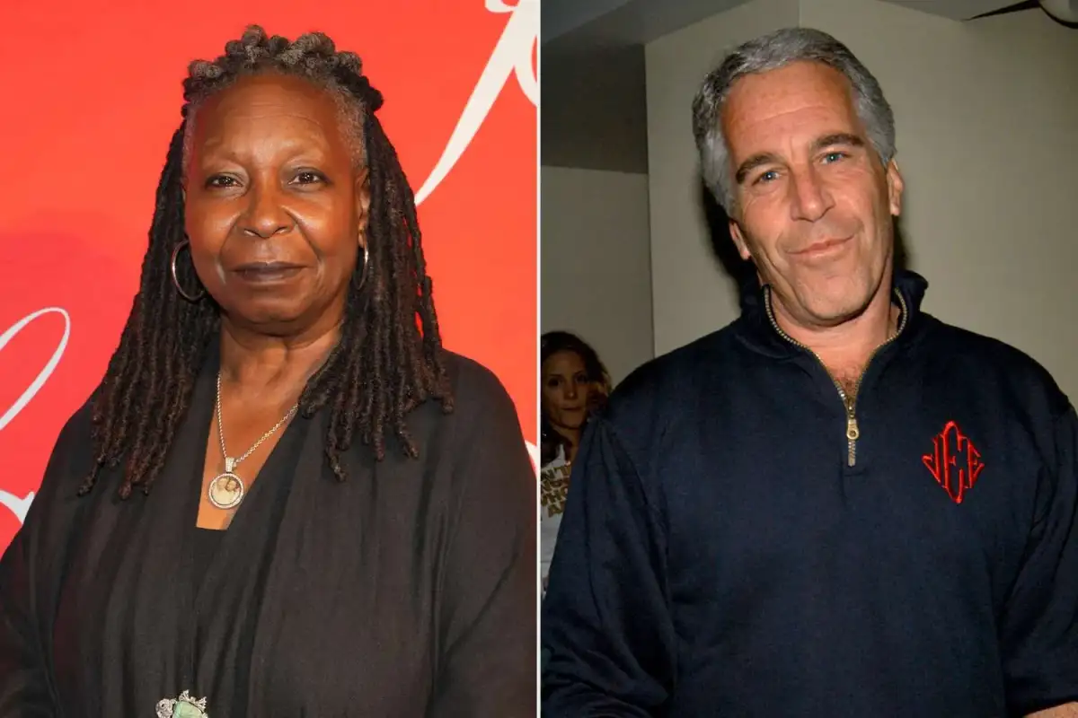 Whoopi Goldberg shuts down any links to Epstein while addressing name appearing in files on 'The View' - 3