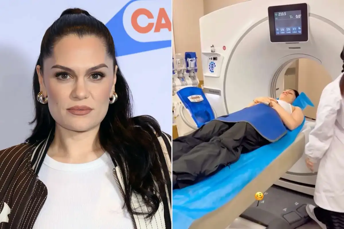Jessie J is rushed to the hospital for an MRI scan after hitting her head on the roof of a car - 4