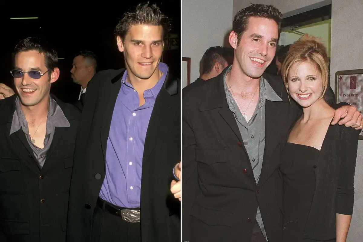 David Boreanaz Remembers "Brother" Nicholas Brendon After His Death - 1