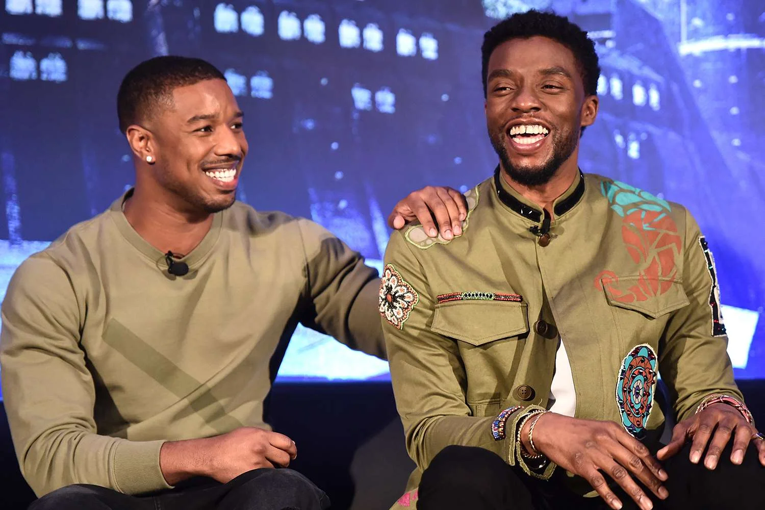 Michael B Jordan: 'Chadwick Boseman was with me' on Sinners set - 2