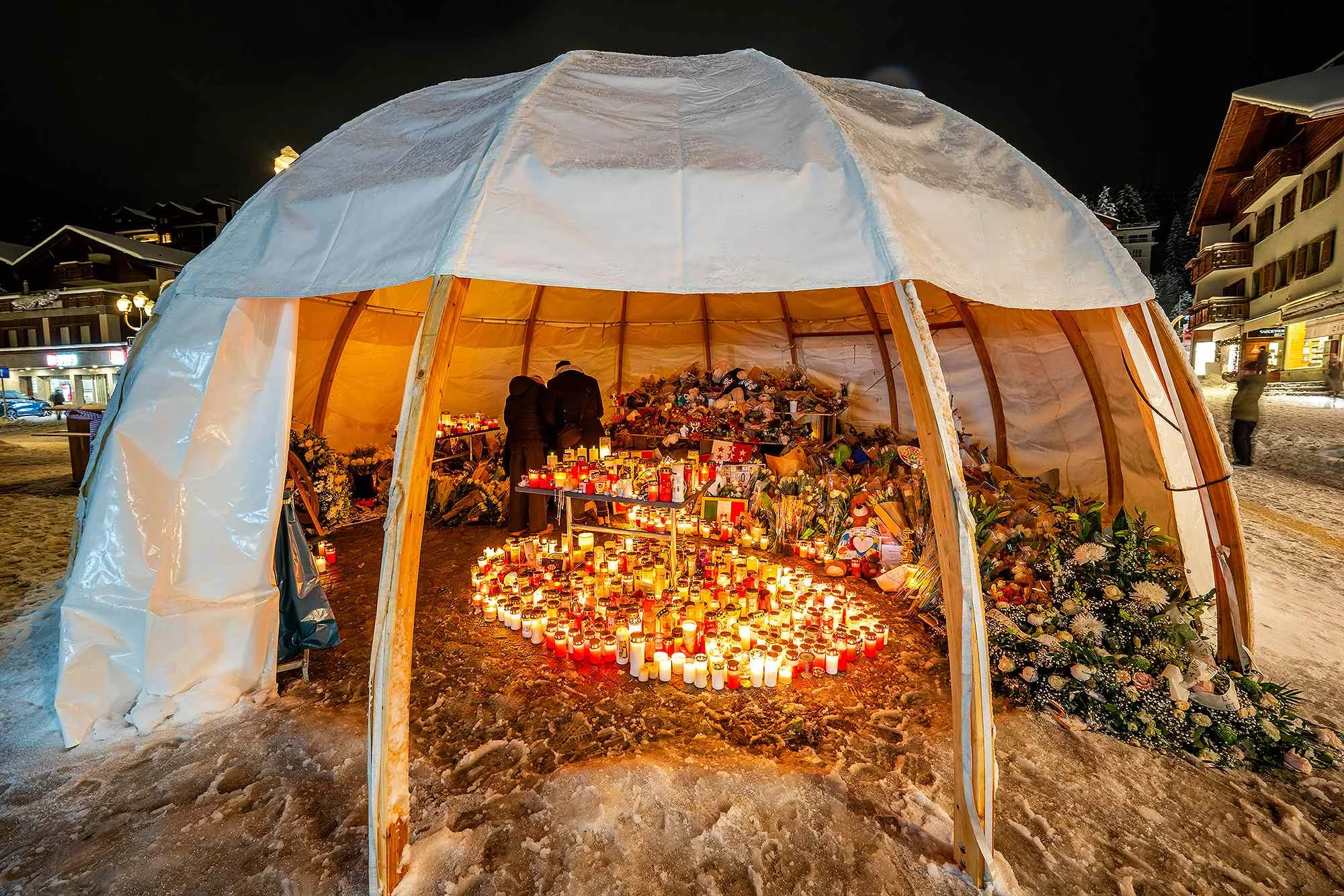 Inside Swiss bar where 41 people were killed in New Year's Eve inferno: Shocking photos reveal charred remains of tragic nightclub - 1