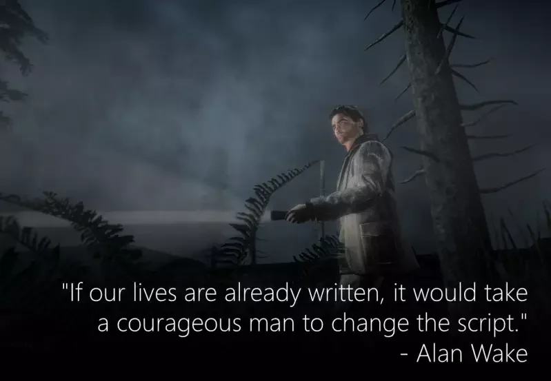 The script was already written - 1