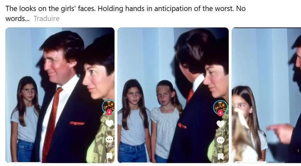 Epstein Buddy in Full View? Trump Pulling and 'Forcing' Young Woman for a Kiss at TPUSA Event Resurfaces - 1