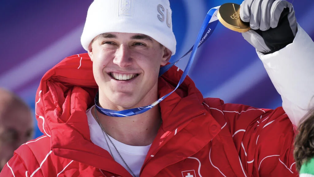 Winter Olympics 2026: Franjo von Allmen takes Super G title for third gold of Games – live - 1