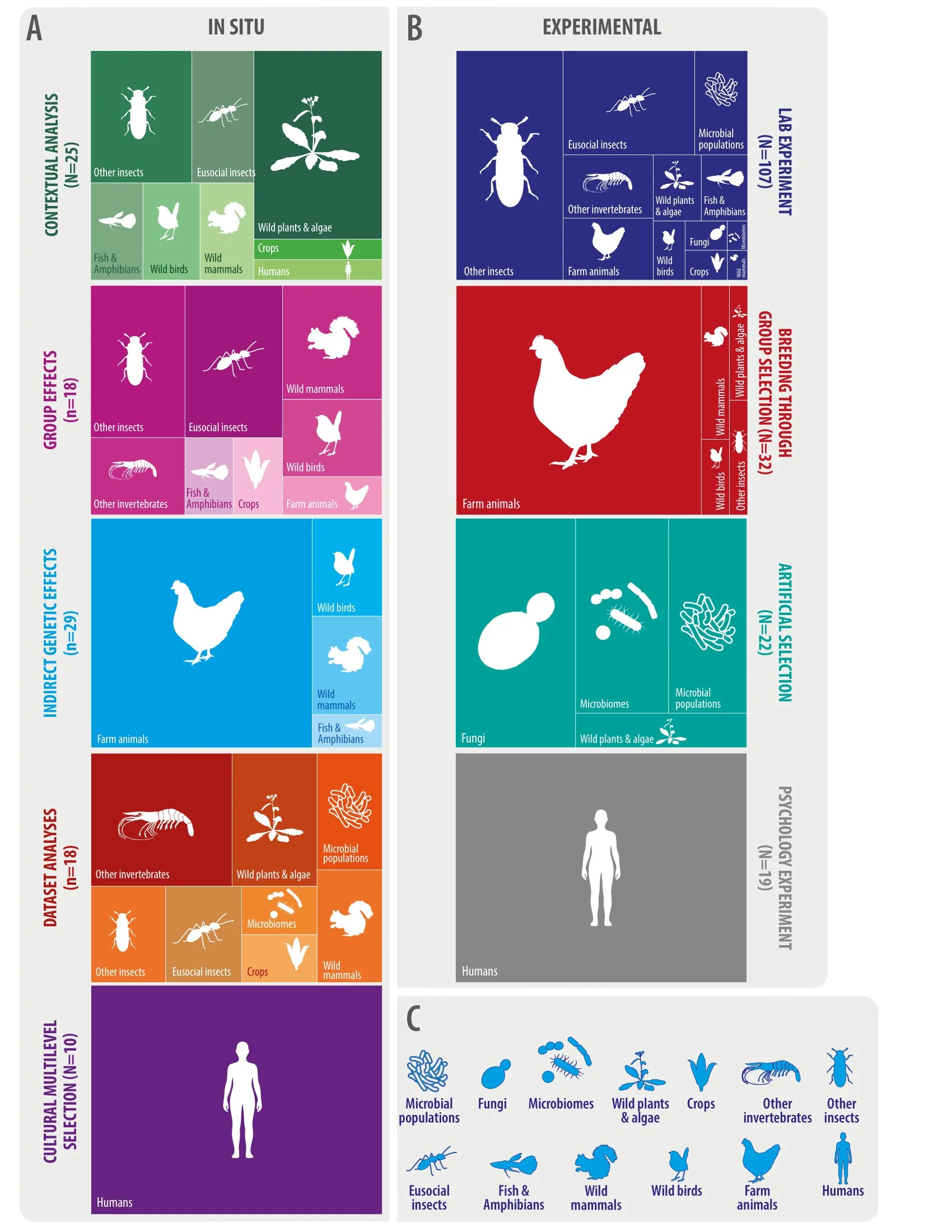 Natural selection can work at many levels, from molecules to ecosystems - 3
