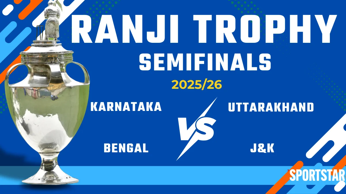 Ranji Trophy Semifinals | Gharami’s purple patch continues, leads Bengal’s charge against Jammu and Kashmir - 1