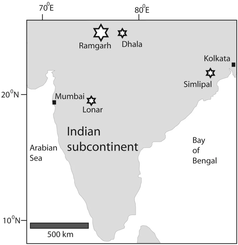 Ramgarh crater likely to have formed in strike by iron meteorite - News9live - 3