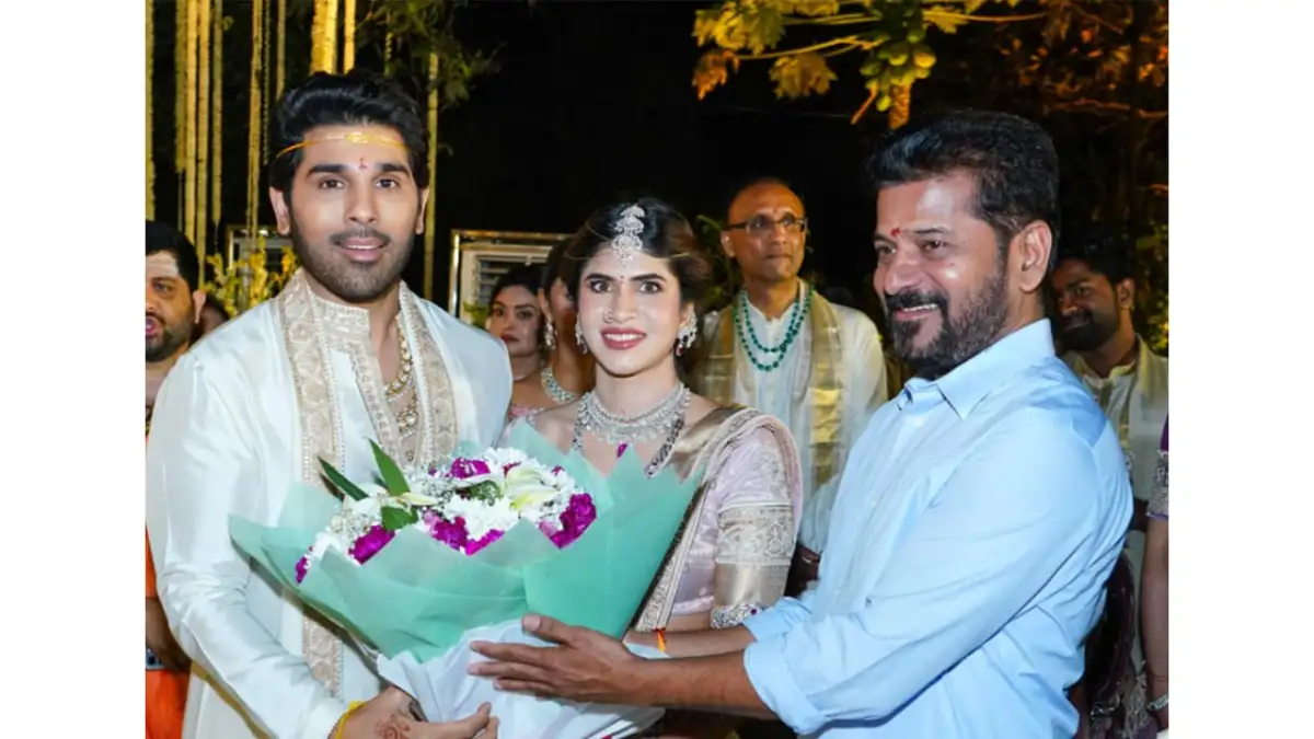 Allu Sirish marries Nayanika Reddy in star-studded Hyderabad wedding; CM Revanth Reddy attends - 4