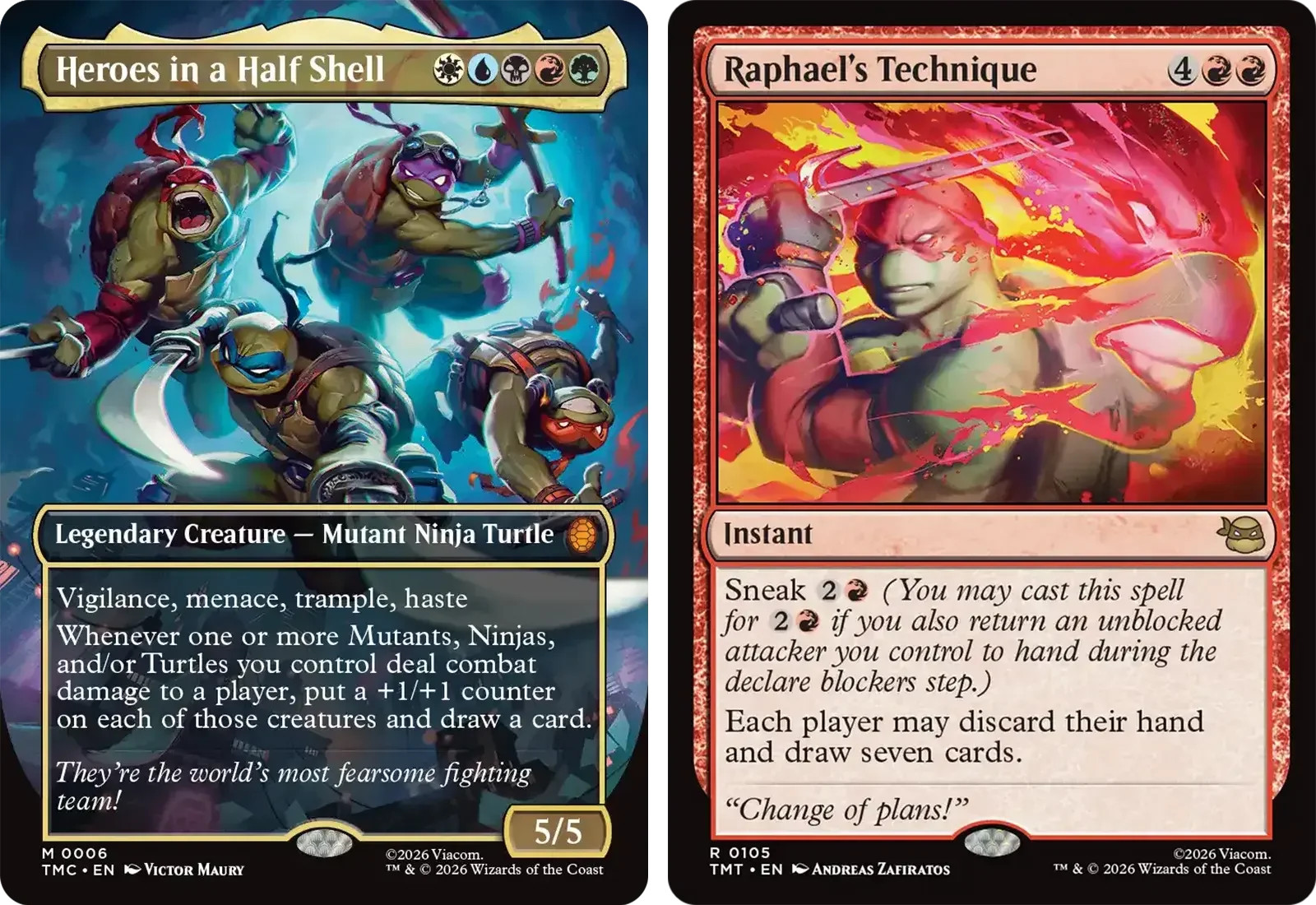 Why Magic changed Raphael’s weapon in its TMNT crossover - 1