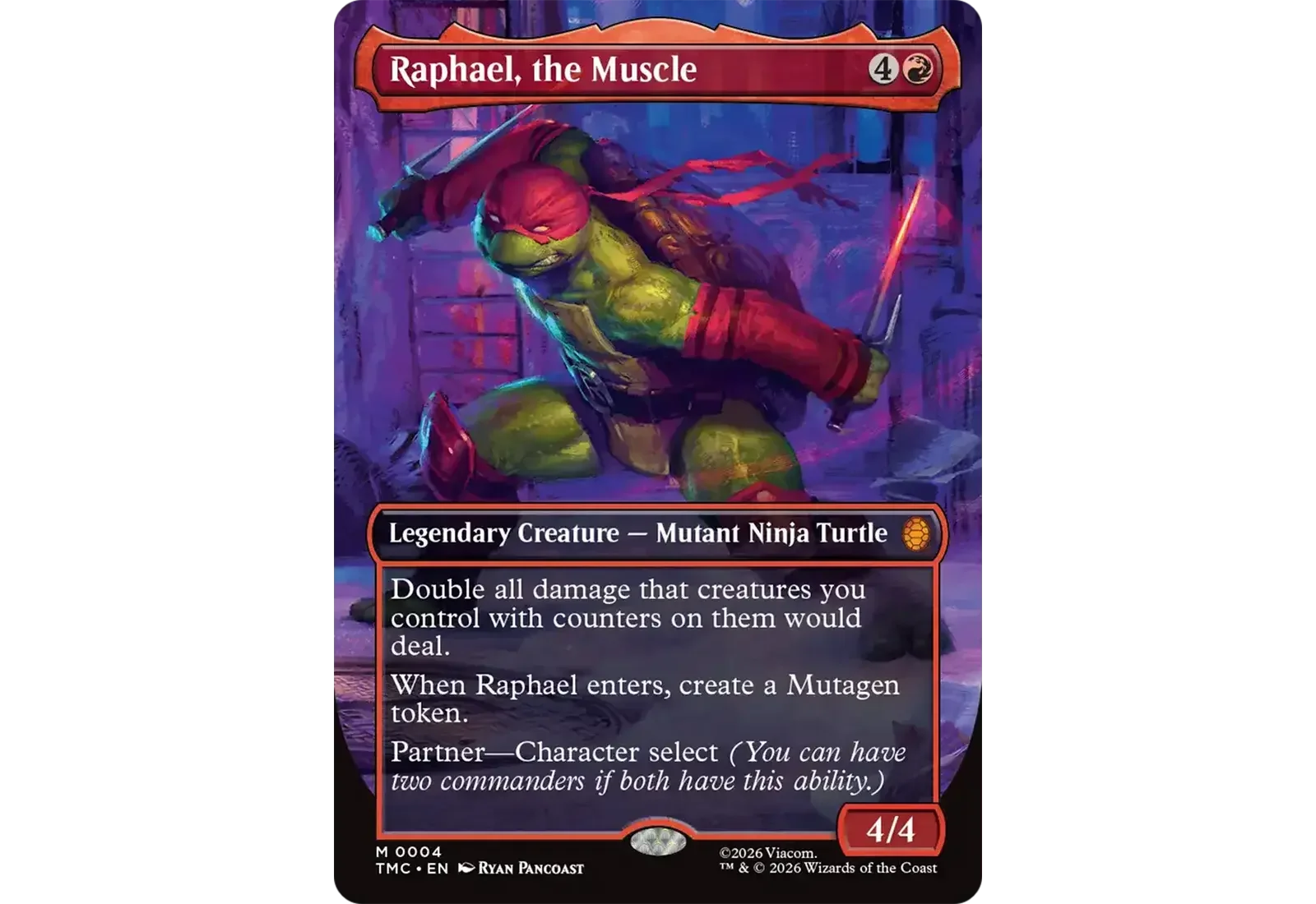 Why Magic changed Raphael’s weapon in its TMNT crossover - 3