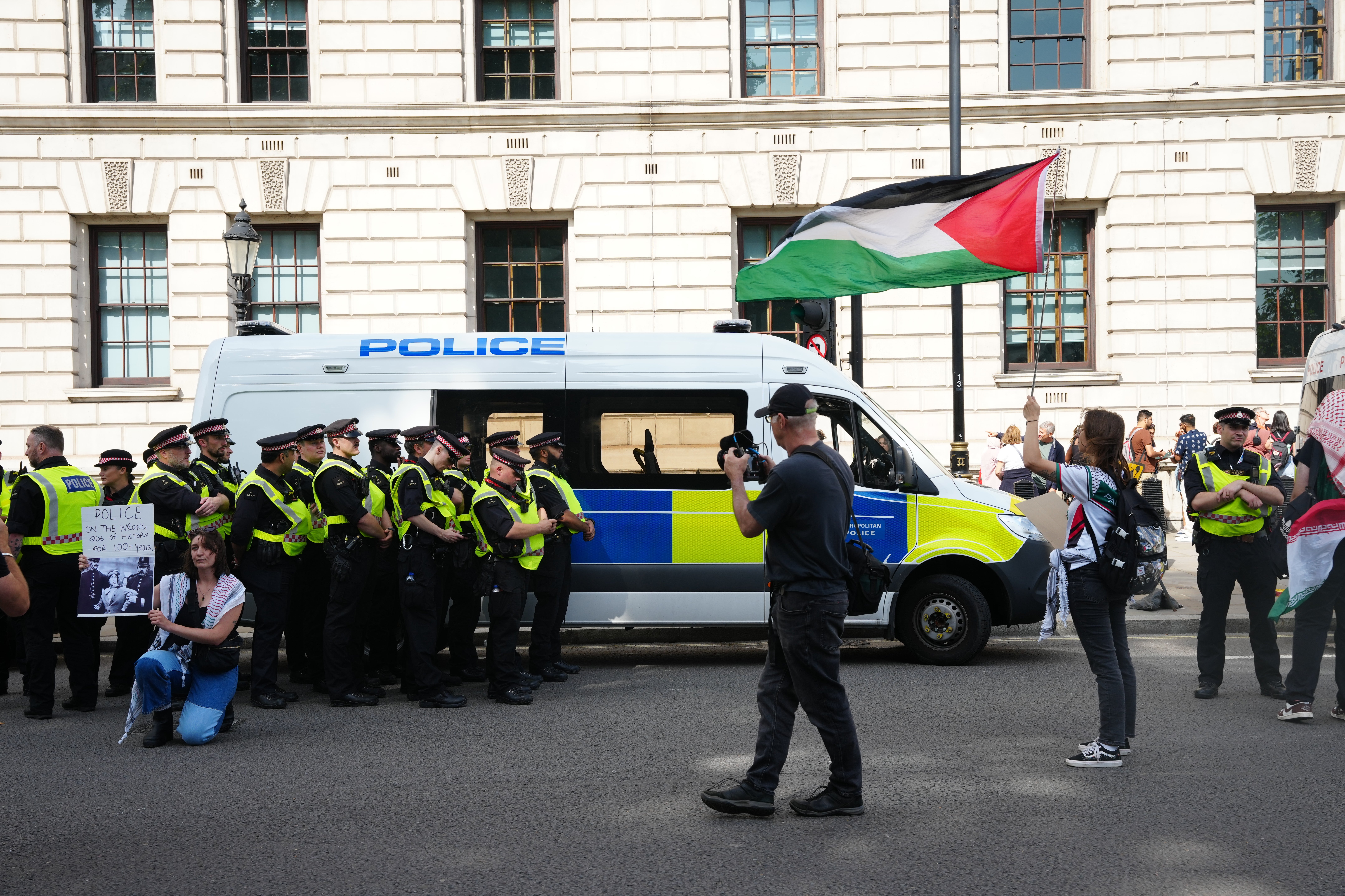 High court to rule on lawfulness of Home Office’s decision to proscribe Palestine Action – live - 2