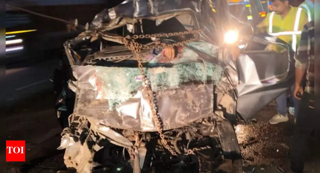 6 killed as speeding truck runs over bus passengers on Yamuna Expressway in Mathura - 3