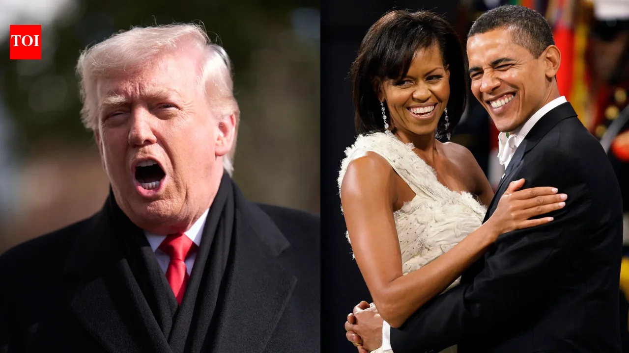 Trump Shares Video Portraying the Obamas as Apes - 1