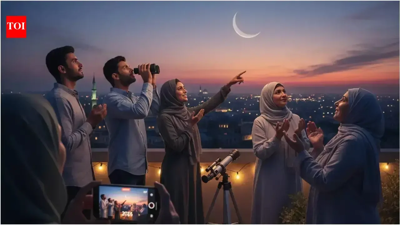 Ramzan 2026 Moon Sighting Date, Timings Live Updates: Crescent moon sighted, Ramadan begins today in Saudi Arabia - The Indian Express - 2