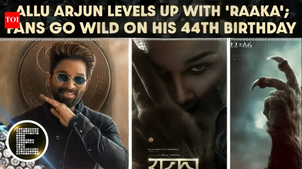 Raaka: Netizens Reacts To Allu Arjun’s First Look - 2