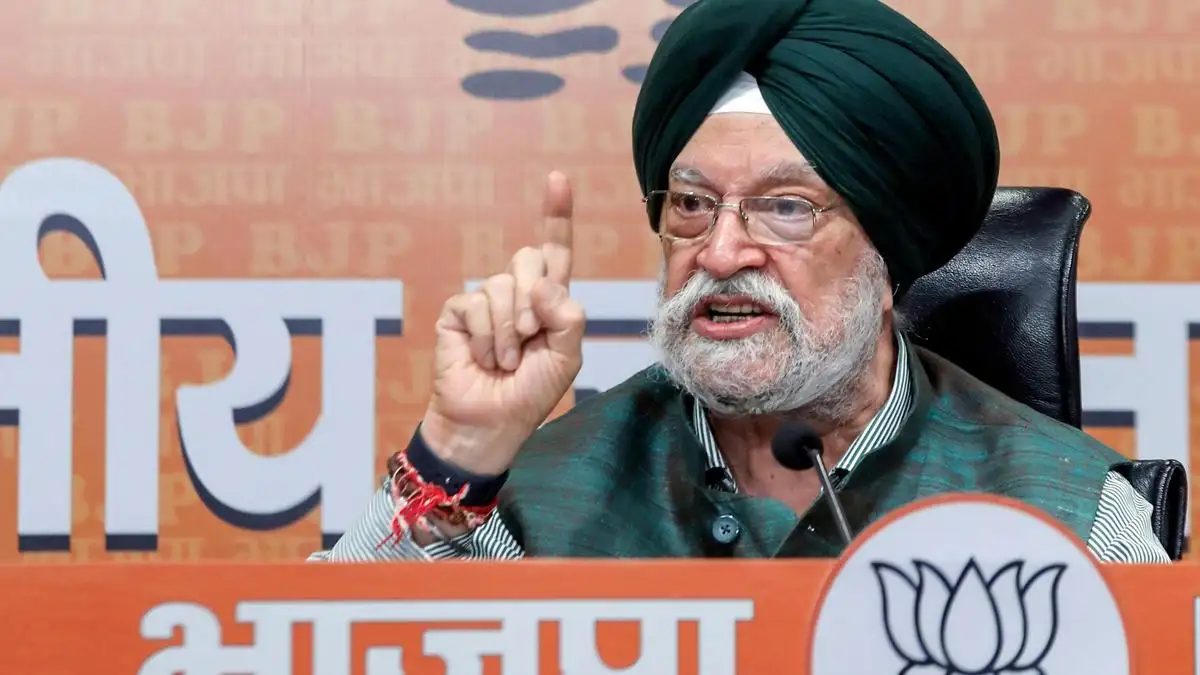 Opposition steps up attack on Petroleum Minister Hardeep Singh Puri over Epstein Files - 1